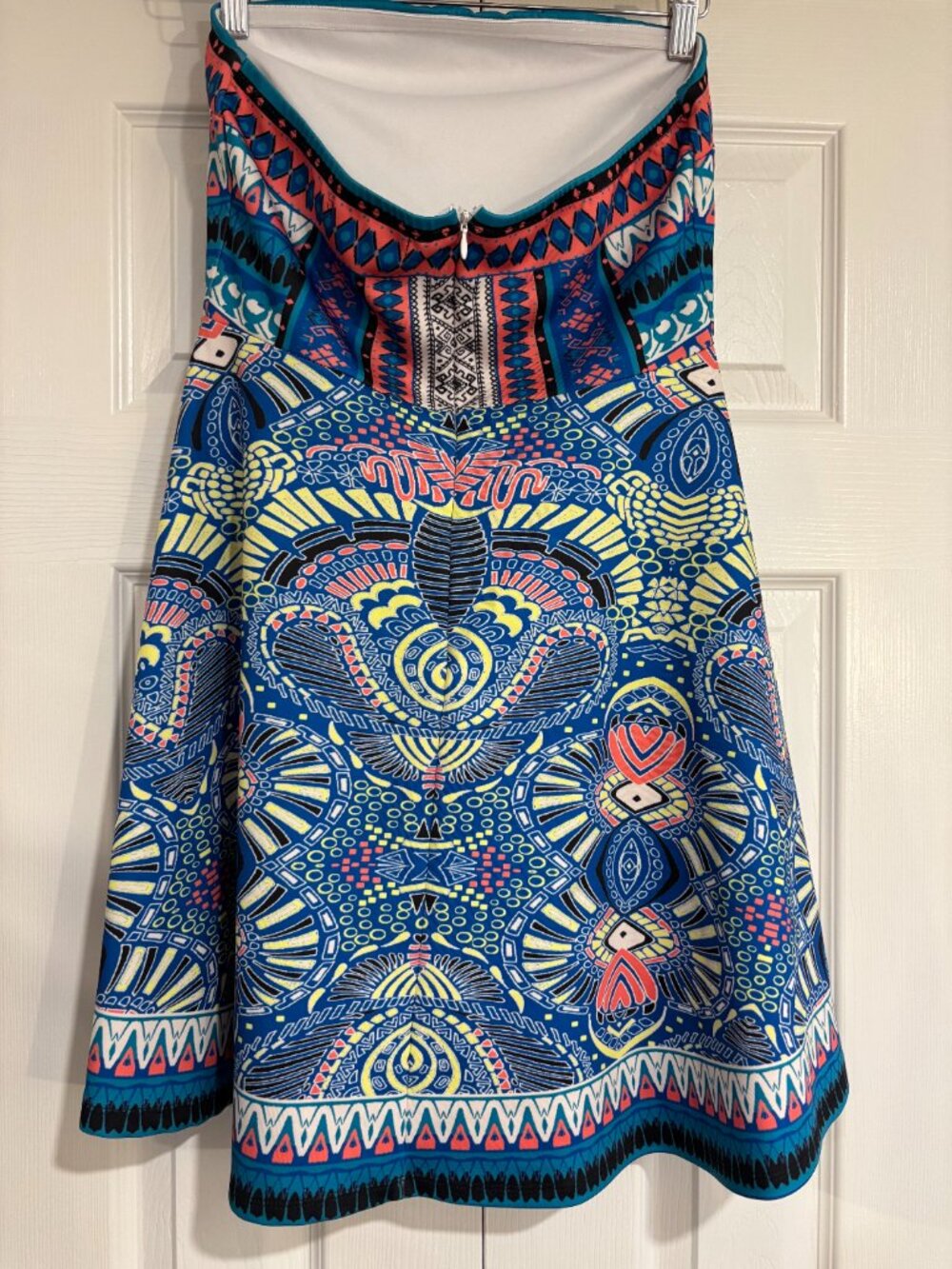 Flying Tomato Strapless Dress Fit & Flare Boho Women's Large - Picture 4 of 5